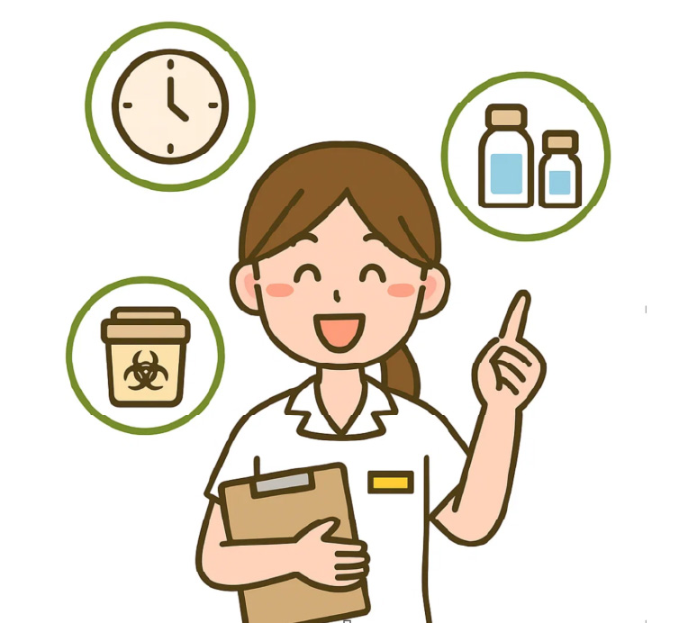 在庫管理・発注・医療廃棄物管理